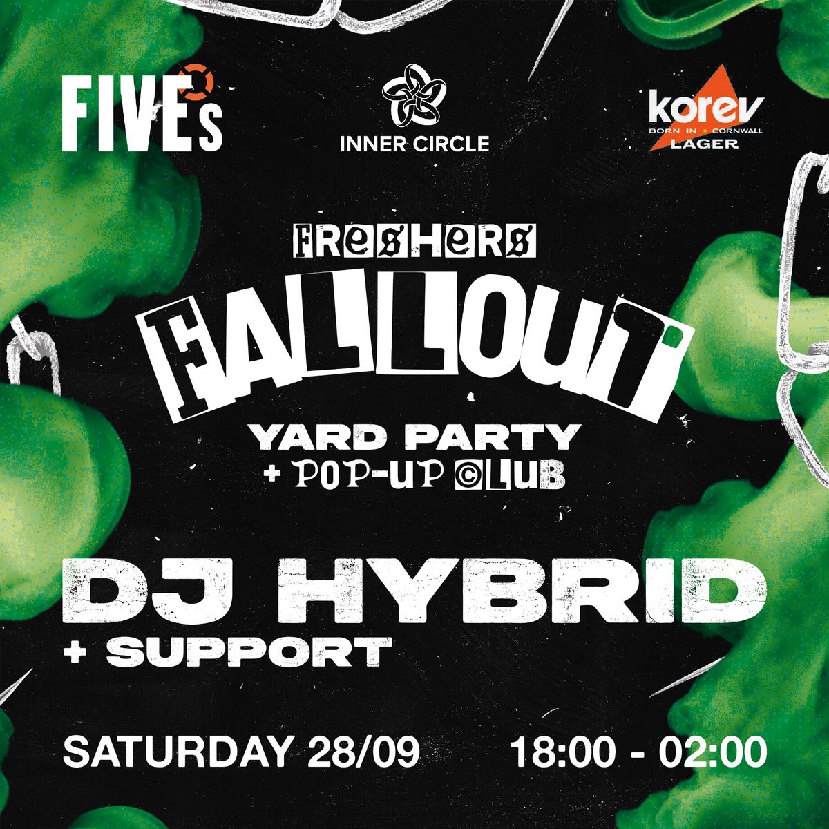 FALMOUTH FRESHERS: DJ HYBRID (YARD PARTY + POP-UP CLUB)