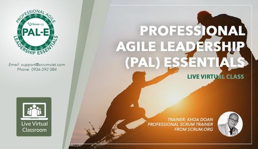 Kho\u00e1 H\u1ecdc Professional Agile Leadership (PAL) Essentials (Online)
