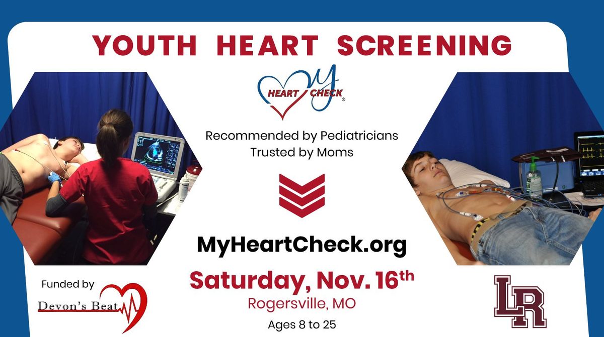 Youth Heart Screening in Rogersville, MO