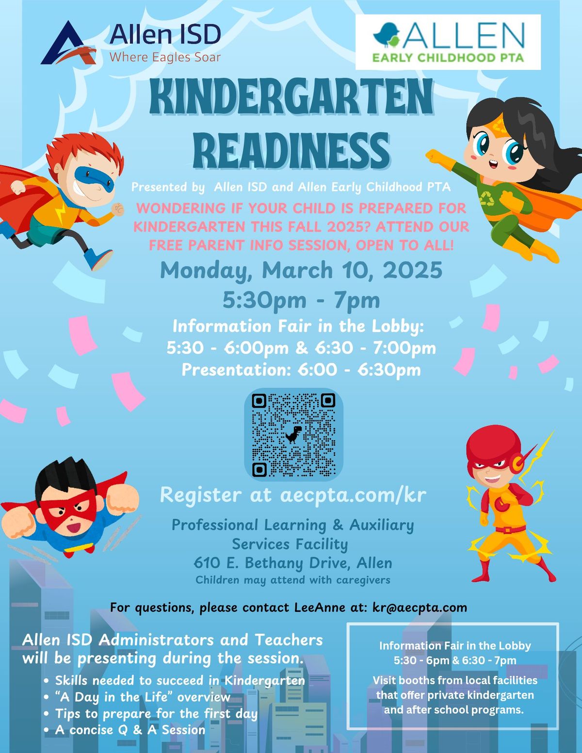 Kindergarten Readiness 2025