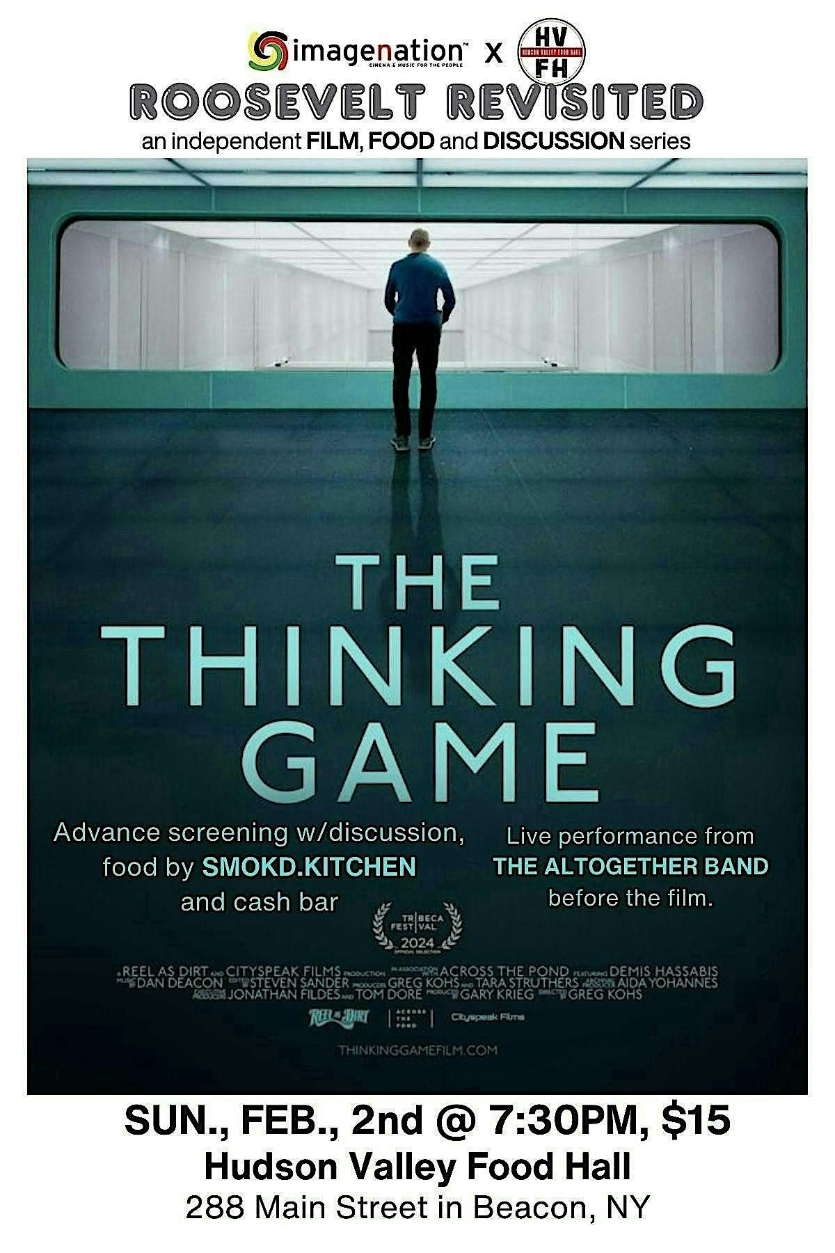 The THINKING GAME movie screening and discussion.