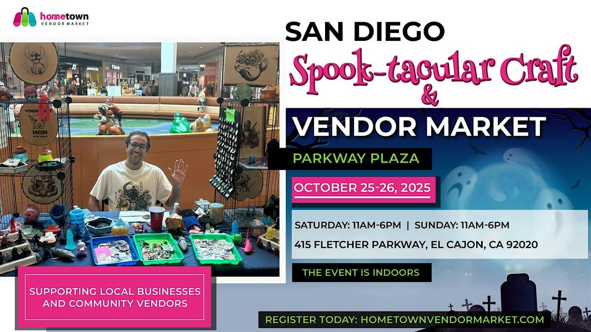 San Diego Spook-tacular Craft and Vendor Market