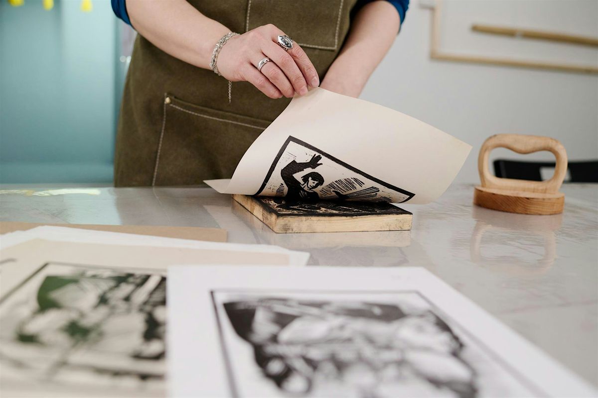 Introduction to Linocut: Winter & Christmas Illustrations