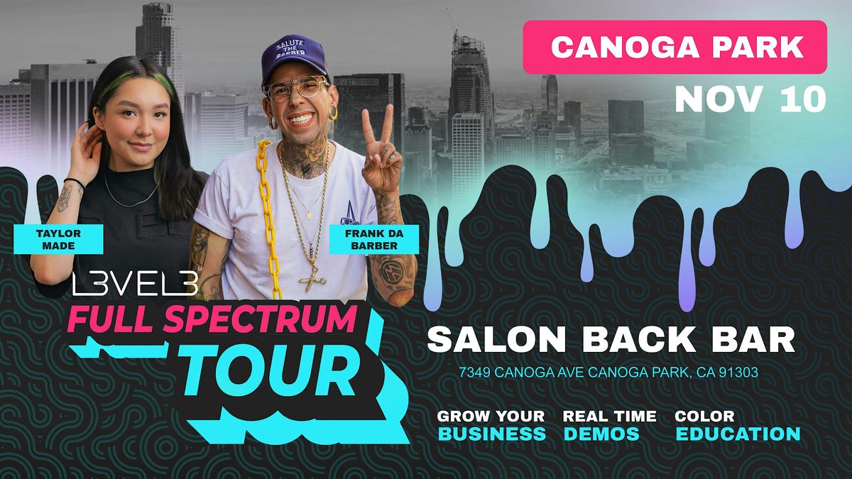 L3VEL3 Full Spectrum Tour - Salon Back Bar