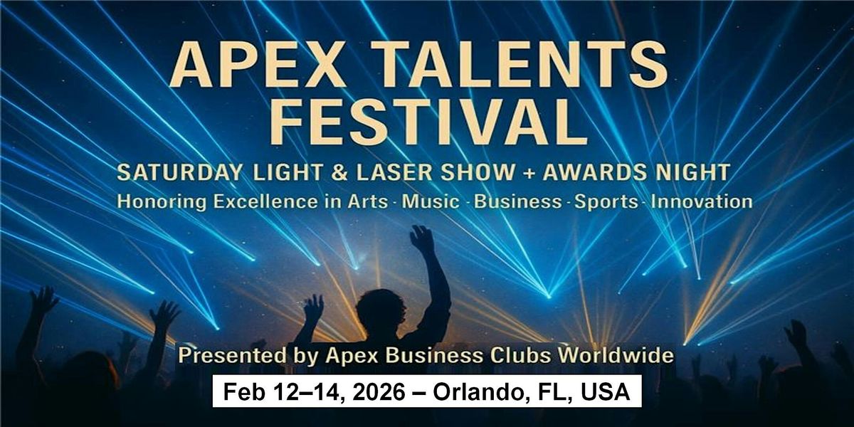 Saturday \u2013 The Apex Awards Gala Night in Orlando, FL, USA