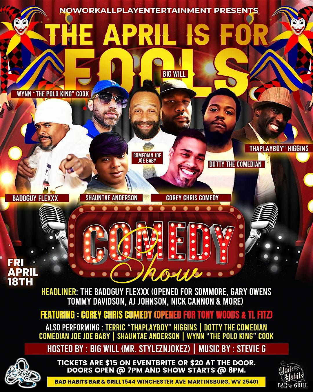 The April Is For Fools Comedy Show