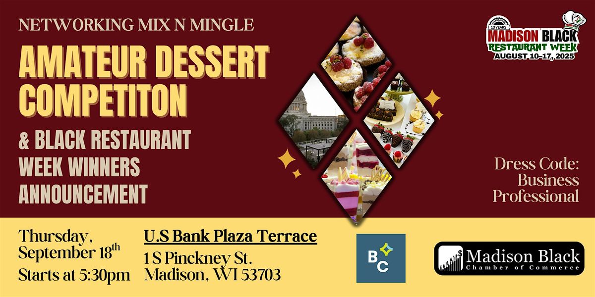 Amateur Dessert Competition Network Mixer