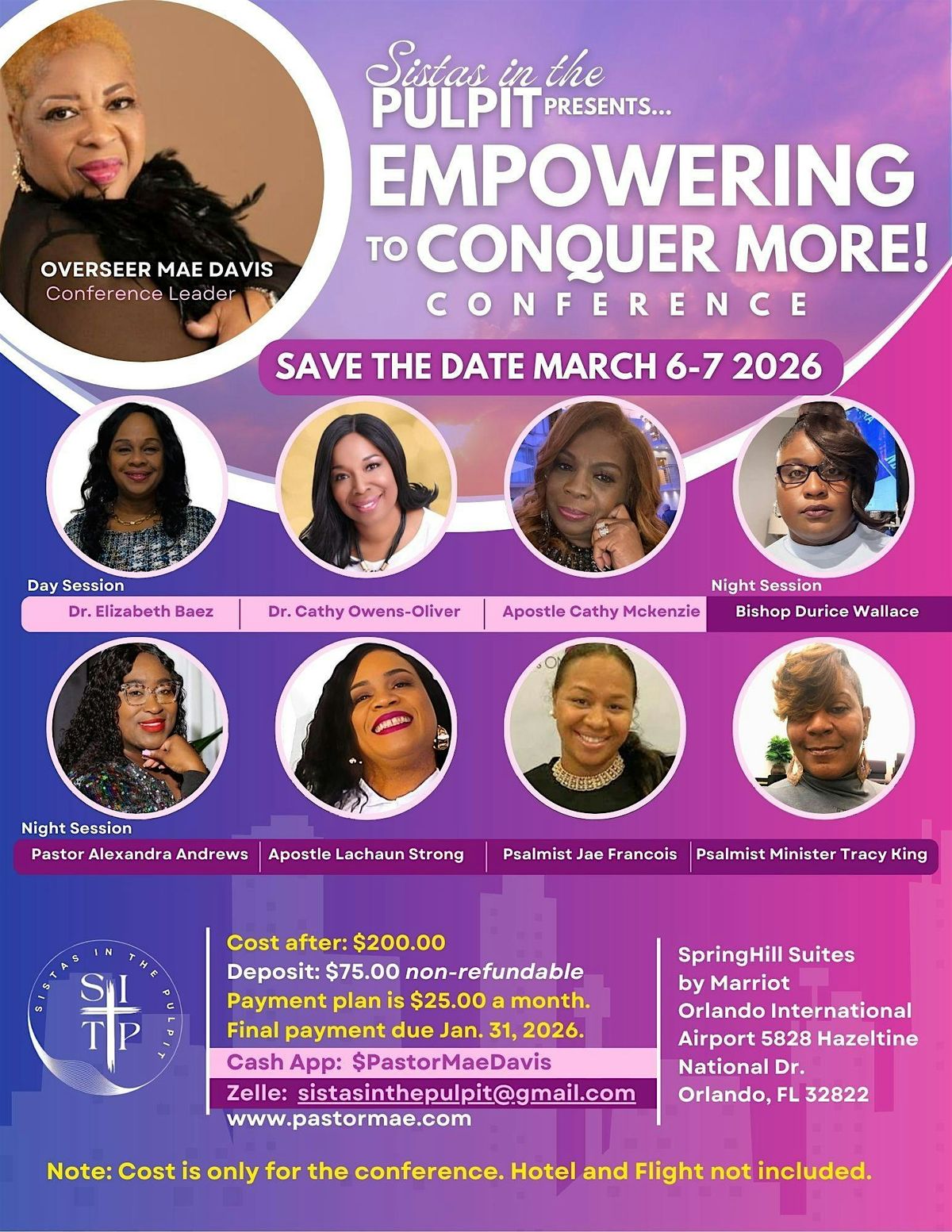 \u201cEmpowering To Conquer More Conference 2026\u201d