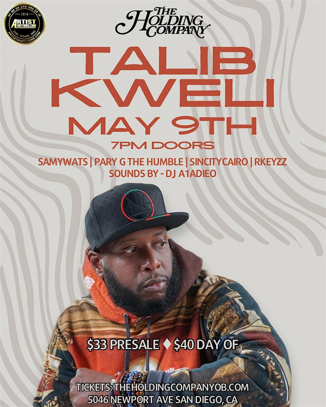 Talib Kweli Live In Concert San Diego CA (THC)