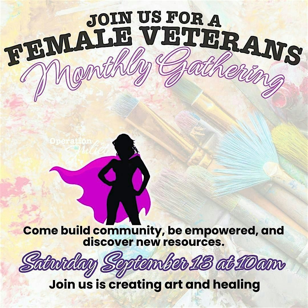 Art Therapy: September Gathering for Female Veterans