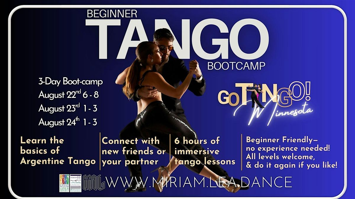 Go Tango Beginner  Bootcamp ! Twin Cities