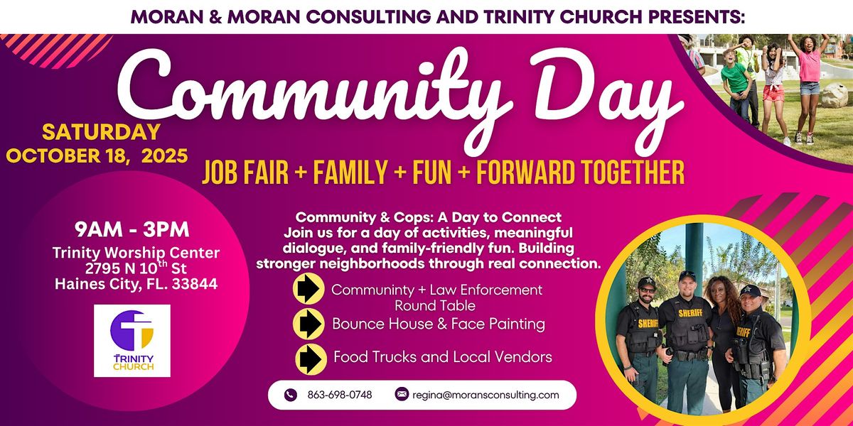 Community Day   Job Fair + Family + Fun
