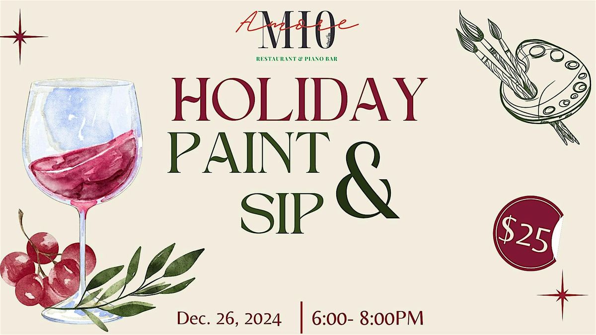 Holiday Paint & Sip