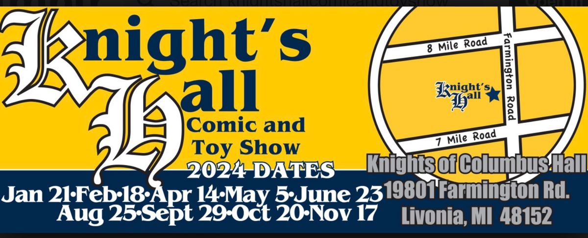 Knights Hall Comic and Toy Show