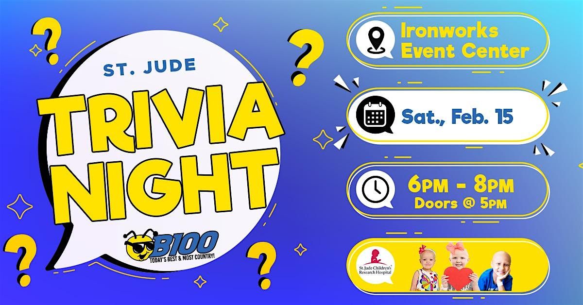 B100 St. Jude Trivia Night