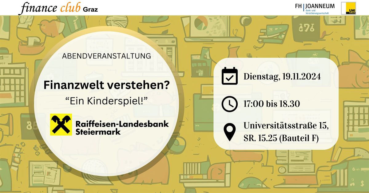 Finanzwelt verstehen? Ein Kinderspiel!