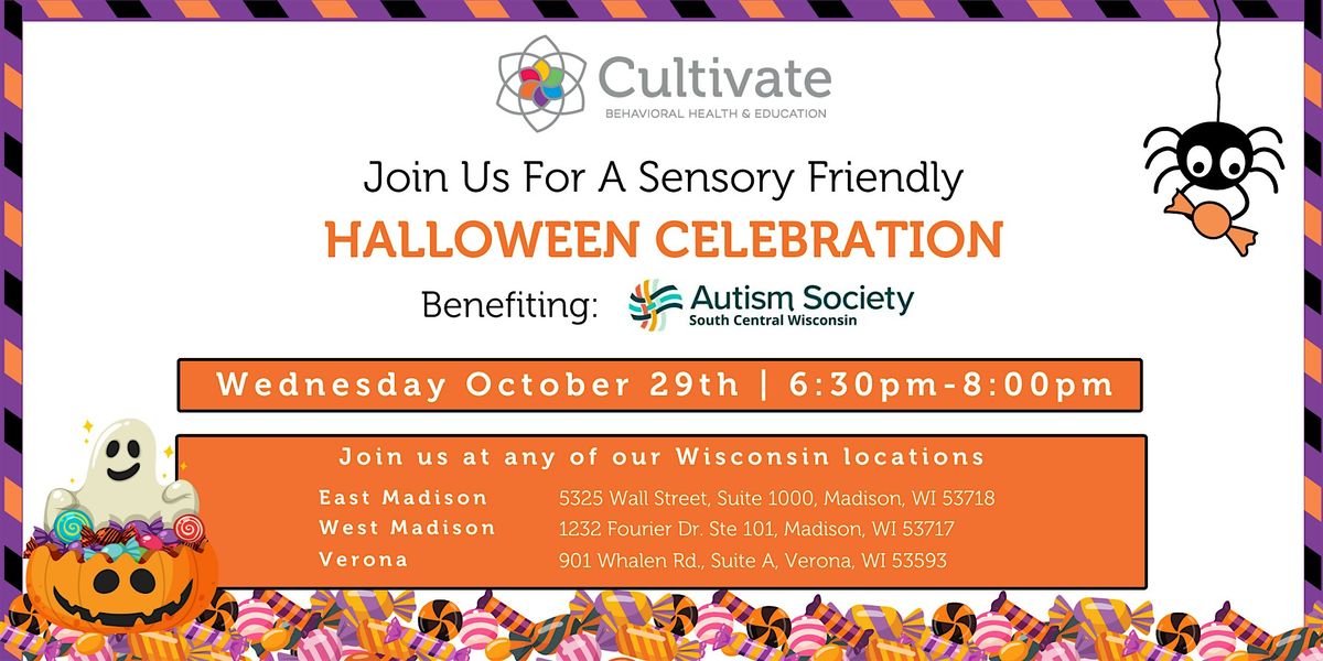 Sensory Friendly Halloween Celebration
