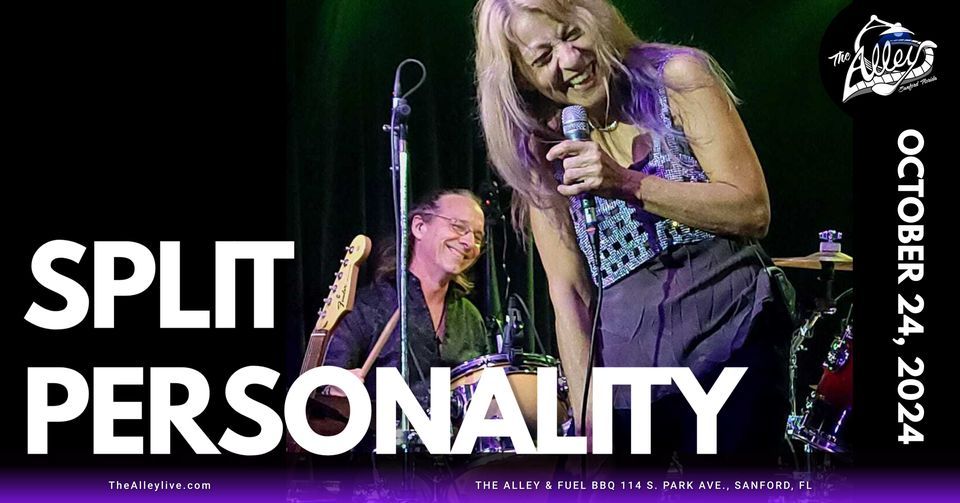 SPLIT PERSONALITY |  Live Music at The Alley & Fuel BBQ