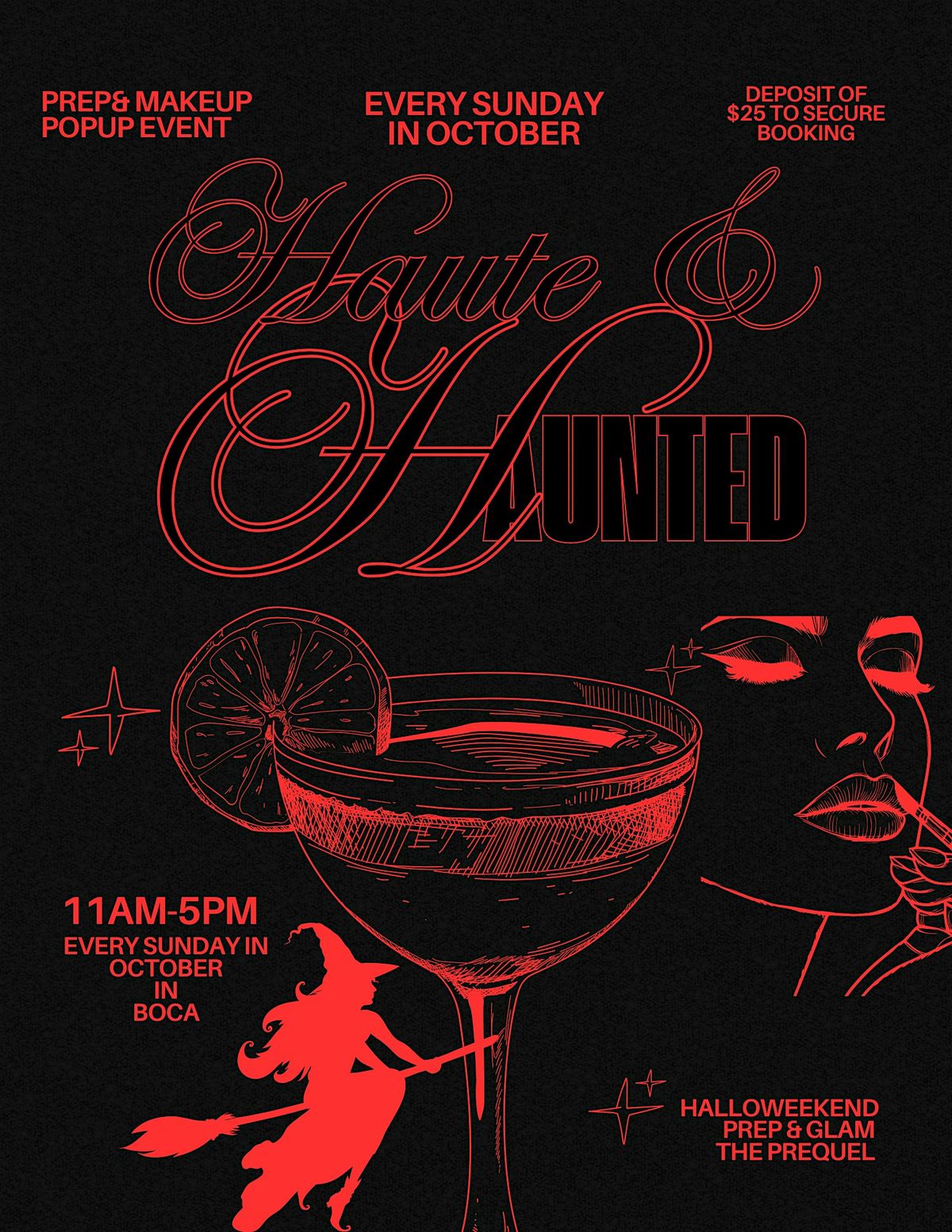 Haute & Haunted Prep & Glam Prequel Pop-Up Event