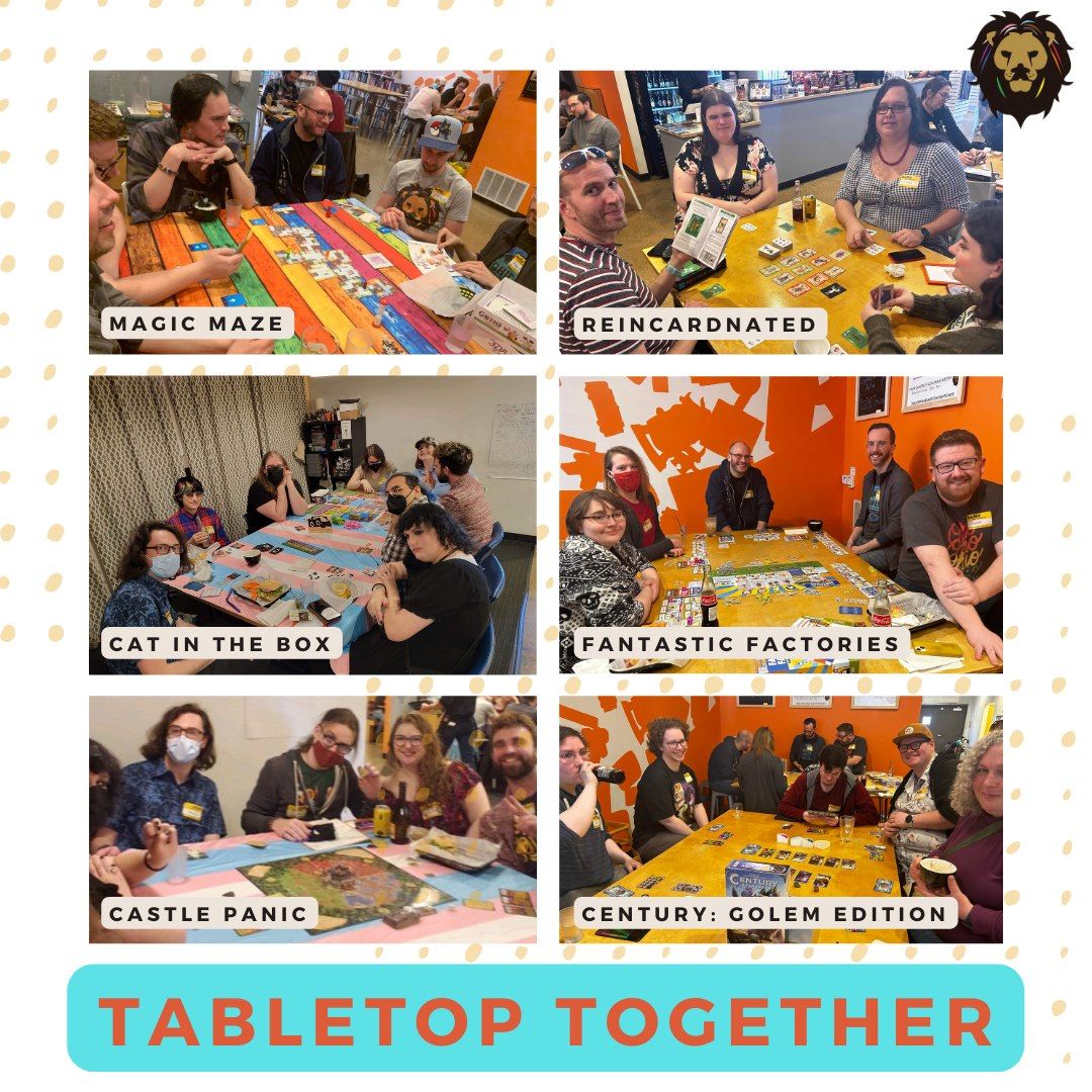 Tabletop Together (4th Sun. Board Game Meet-up)