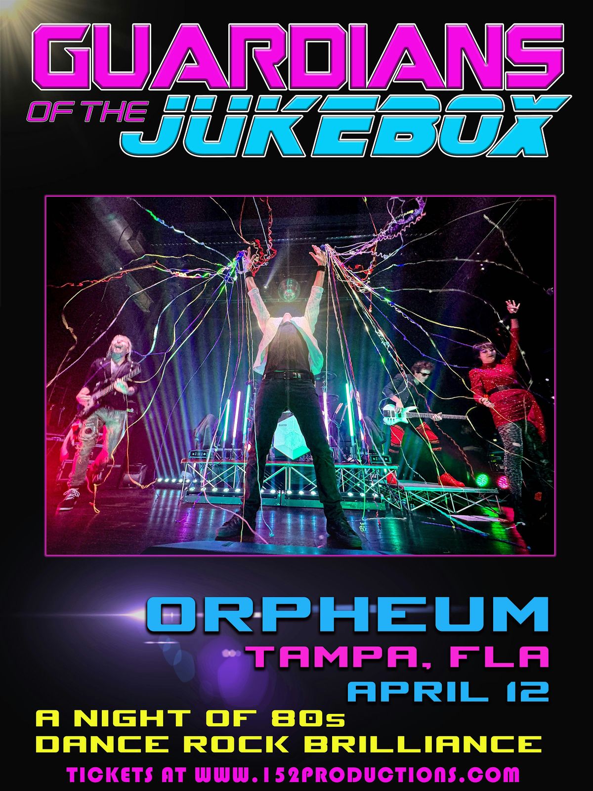 Guardians Of The Jukebox (A Night of 80's Dance Rock Brilliance)