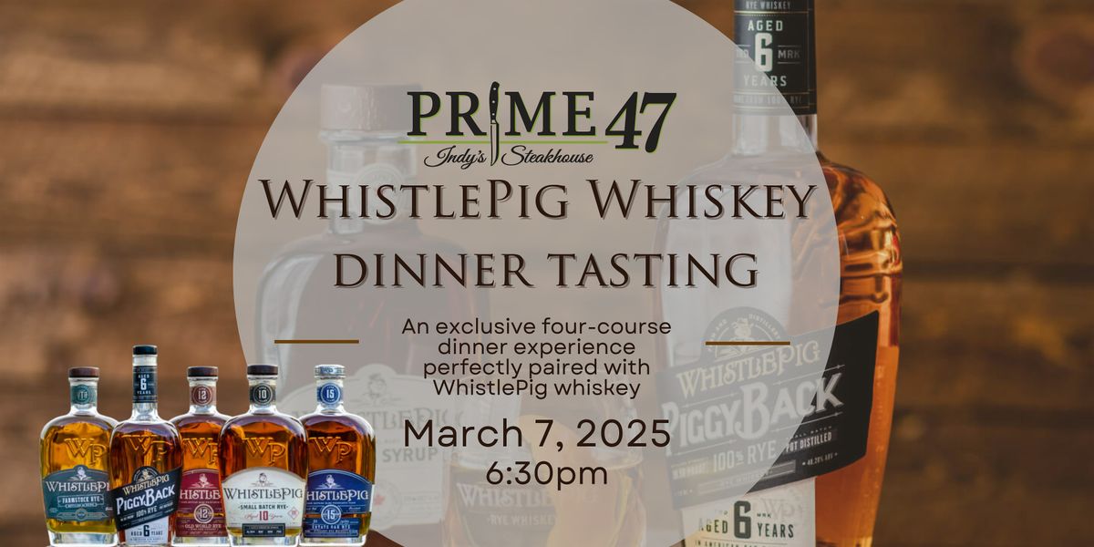 WhistlePig Whiskey Dinner