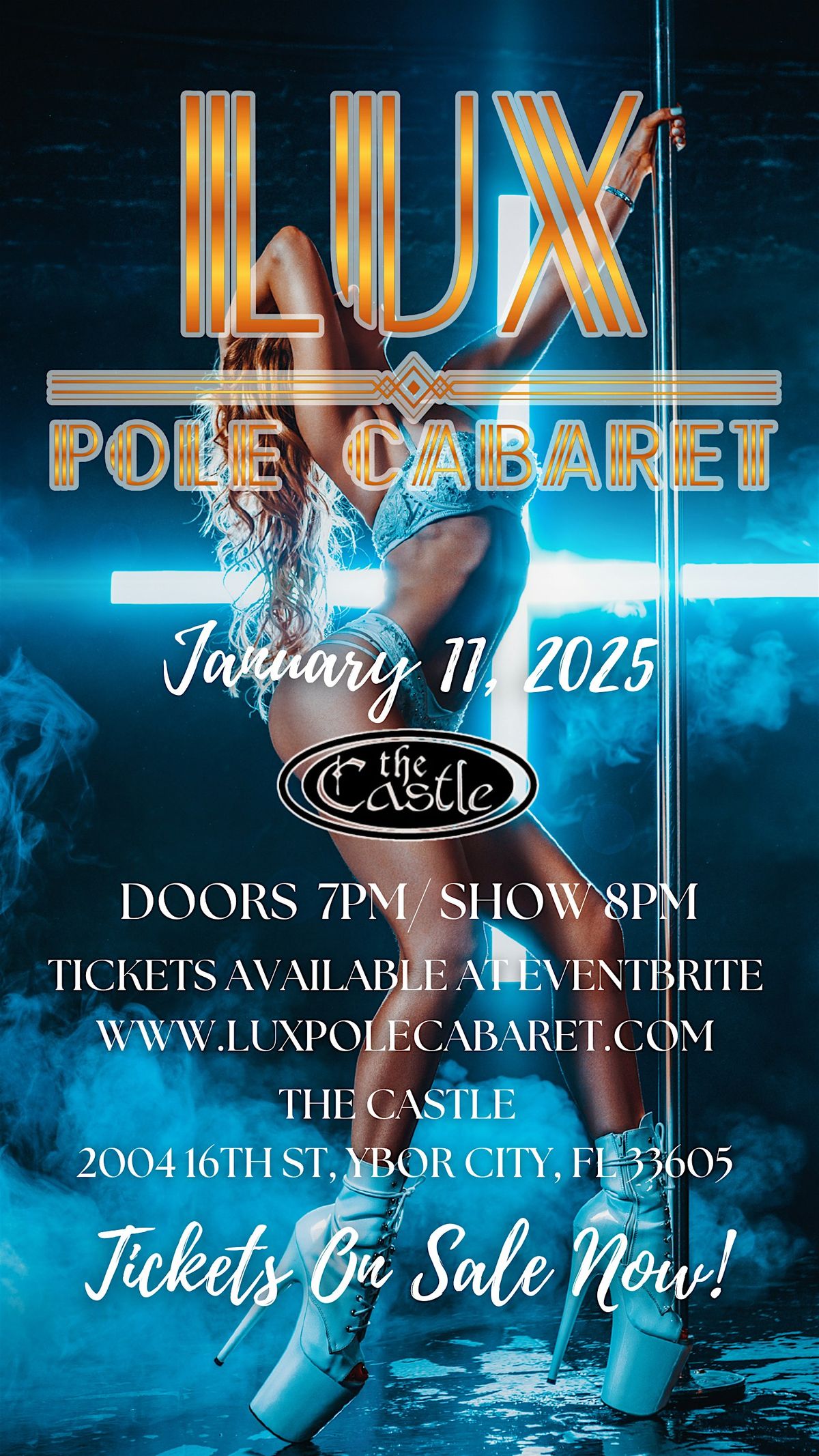 LUX POLE CABARET | 1\/11\/25 (Saturday)