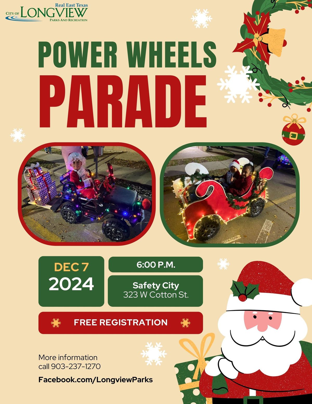 Power Wheels Parade