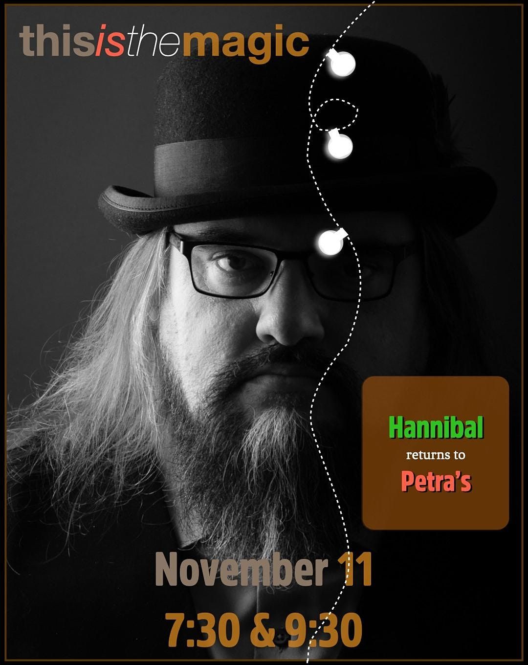Hannibal Live at Petra's!