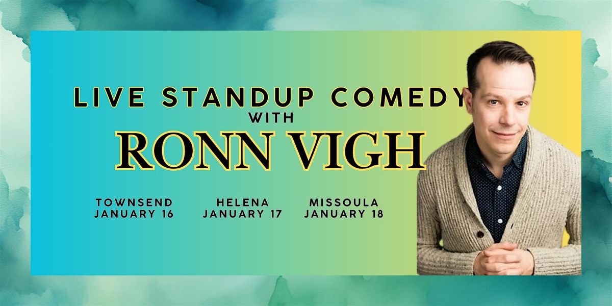 Live Standup Comedy with Ronn Vigh at The Lobby