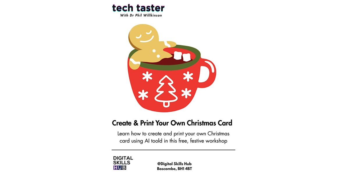 Create and Print Your Own Christmas Card Using AI Tools