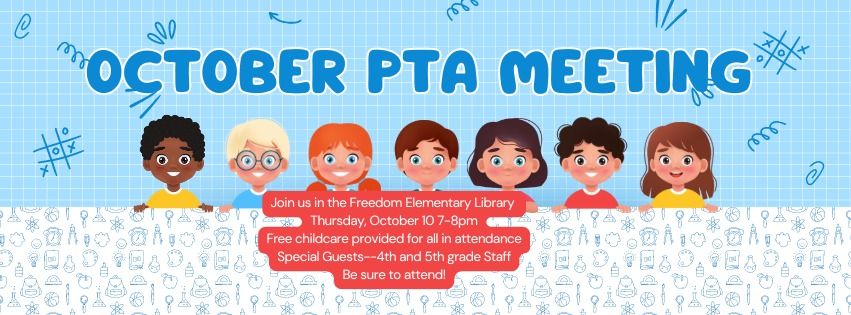 October General PTA Meeting