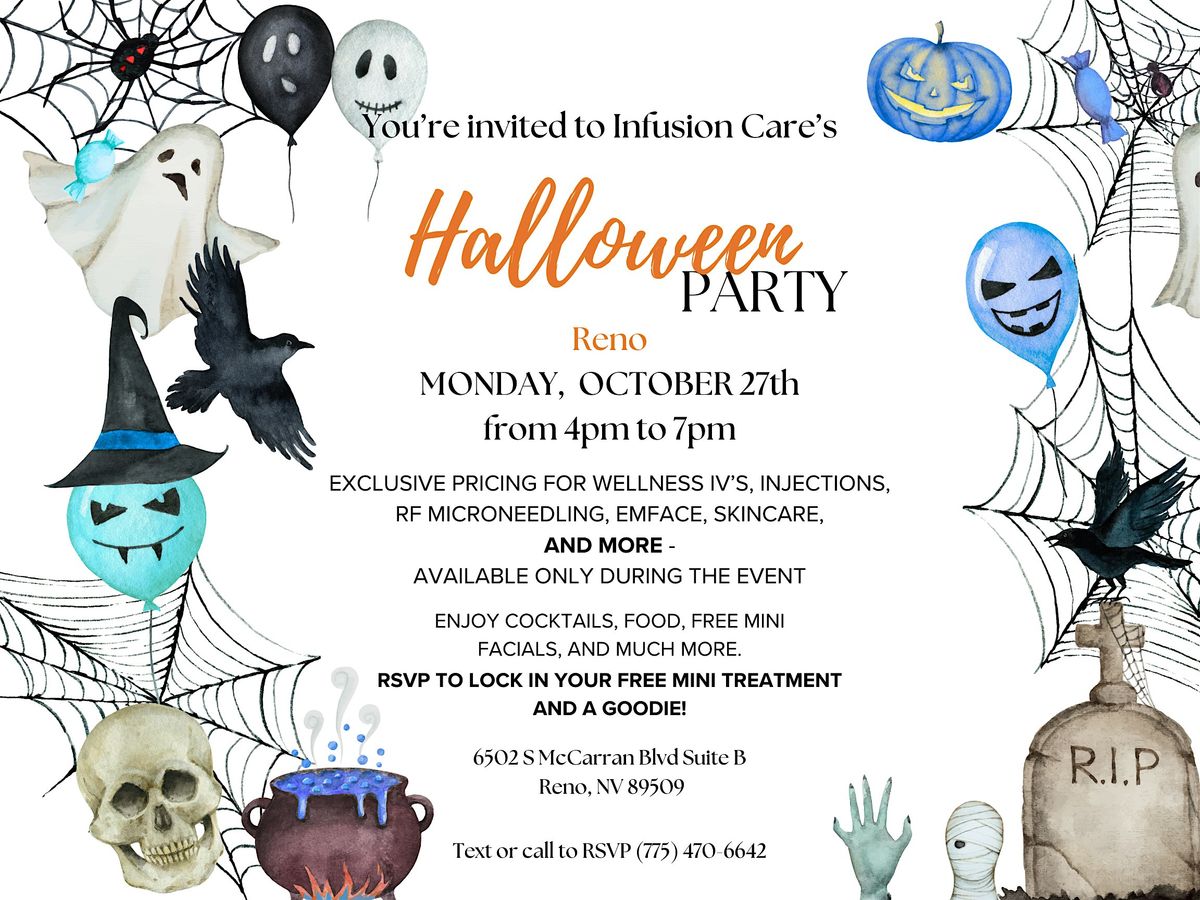 Halloween at Infusion Care Reno!