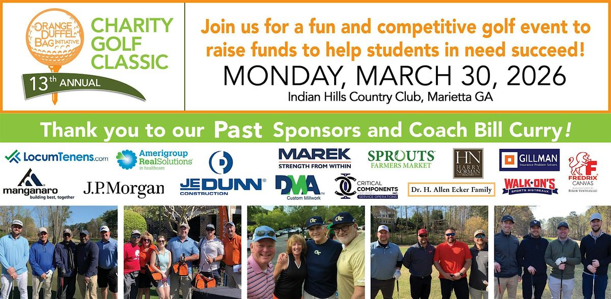 13th ODBI Charity Golf Event with Diamond Sponsor JE Dunn!