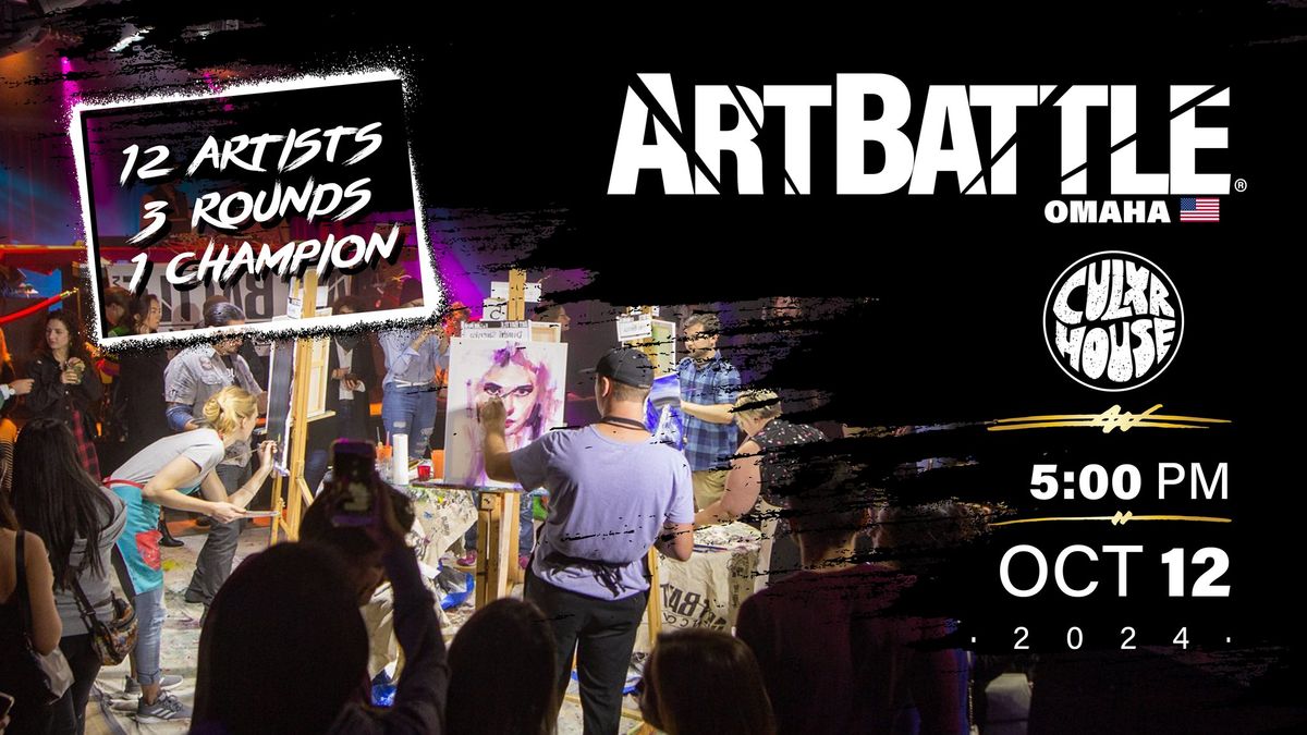 Art Battle Omaha - October 12, 2024