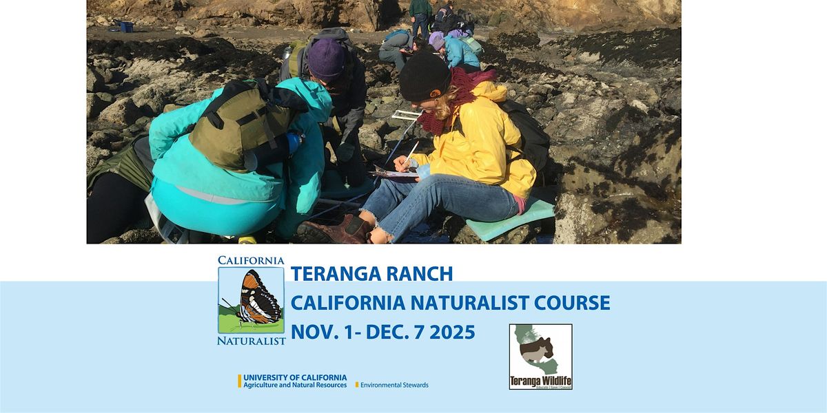 UC CA Naturalist Certification Course 11\/1\/2025-12\/7\/2025