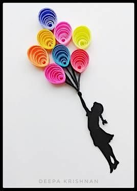 Virtual: Fly High - Paper Quilling