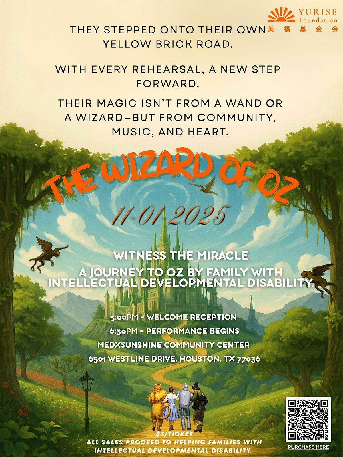 The Wizard of Oz - Witness the Miracle. A Journey to Oz by Family with IDD