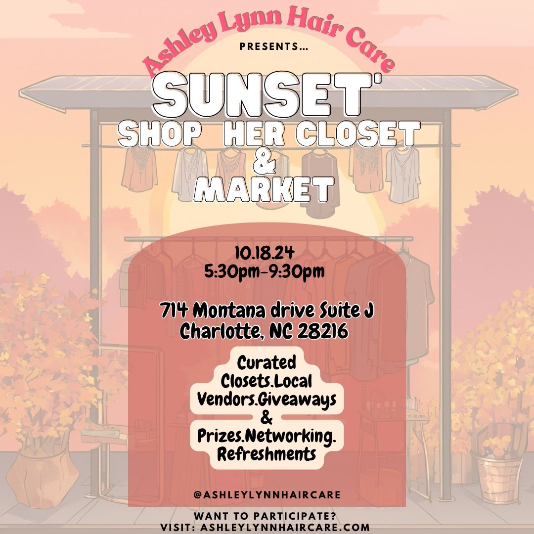 Fall Sunset-Shop Her Closet & Market