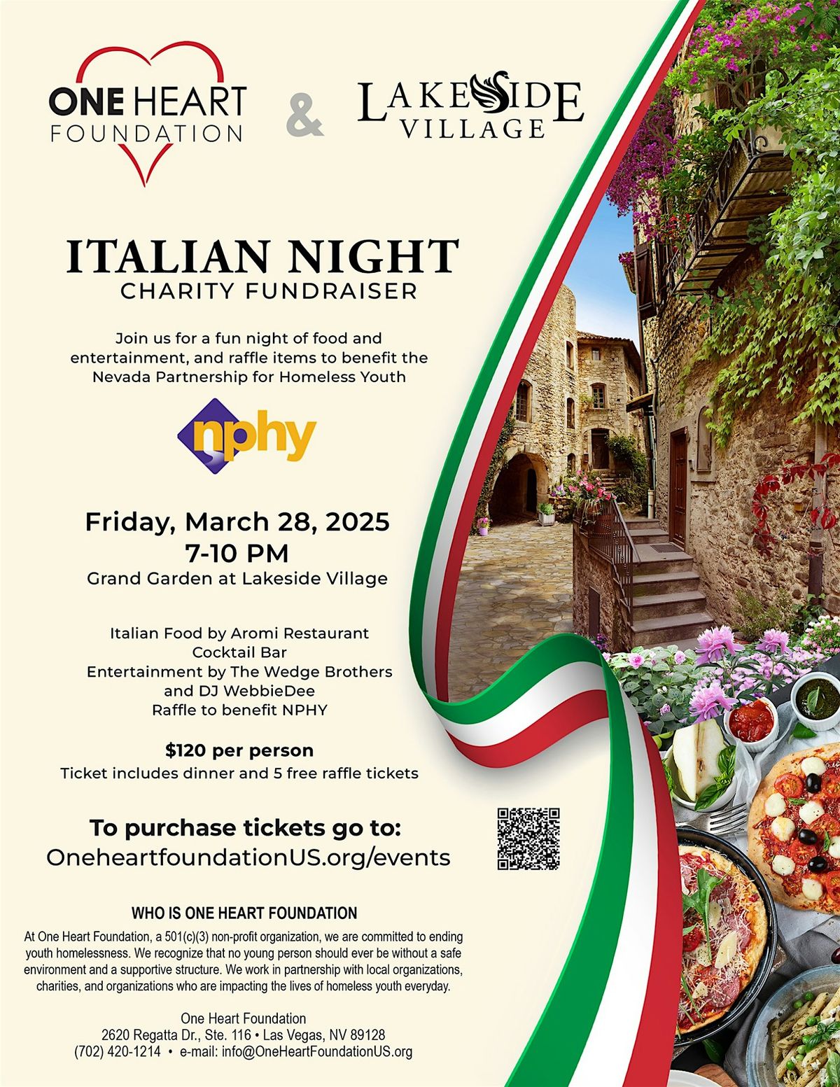 Italian Night Charity Fundraiser