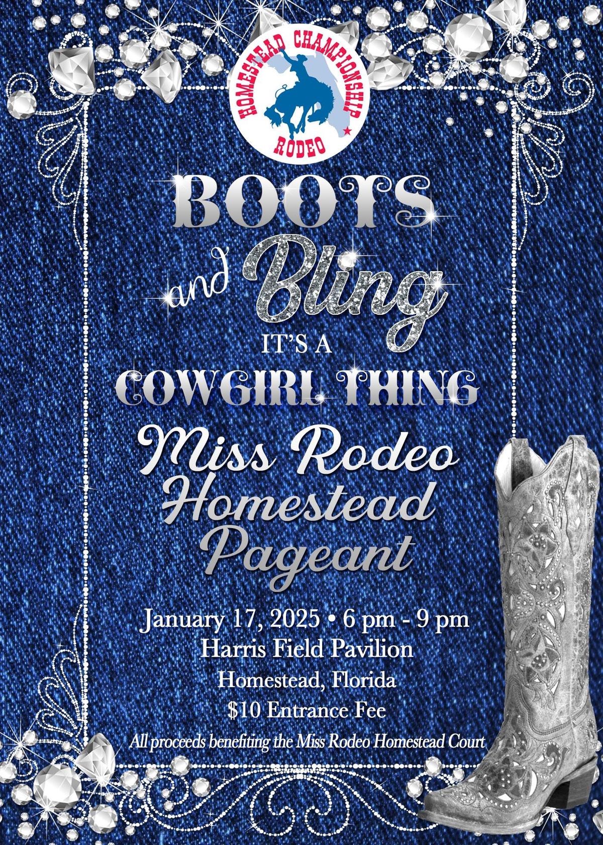 Boots & Bling Miss Rodeo Homestead Pageant