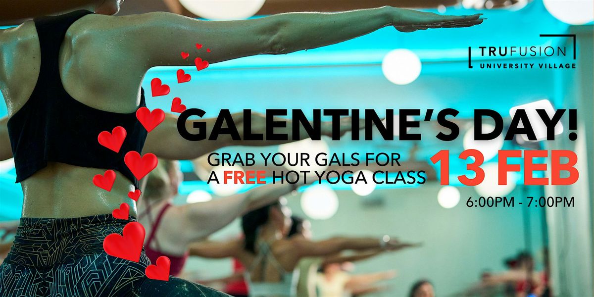 Go with the Flow: A Galentine\u2019s Hot Yoga Party