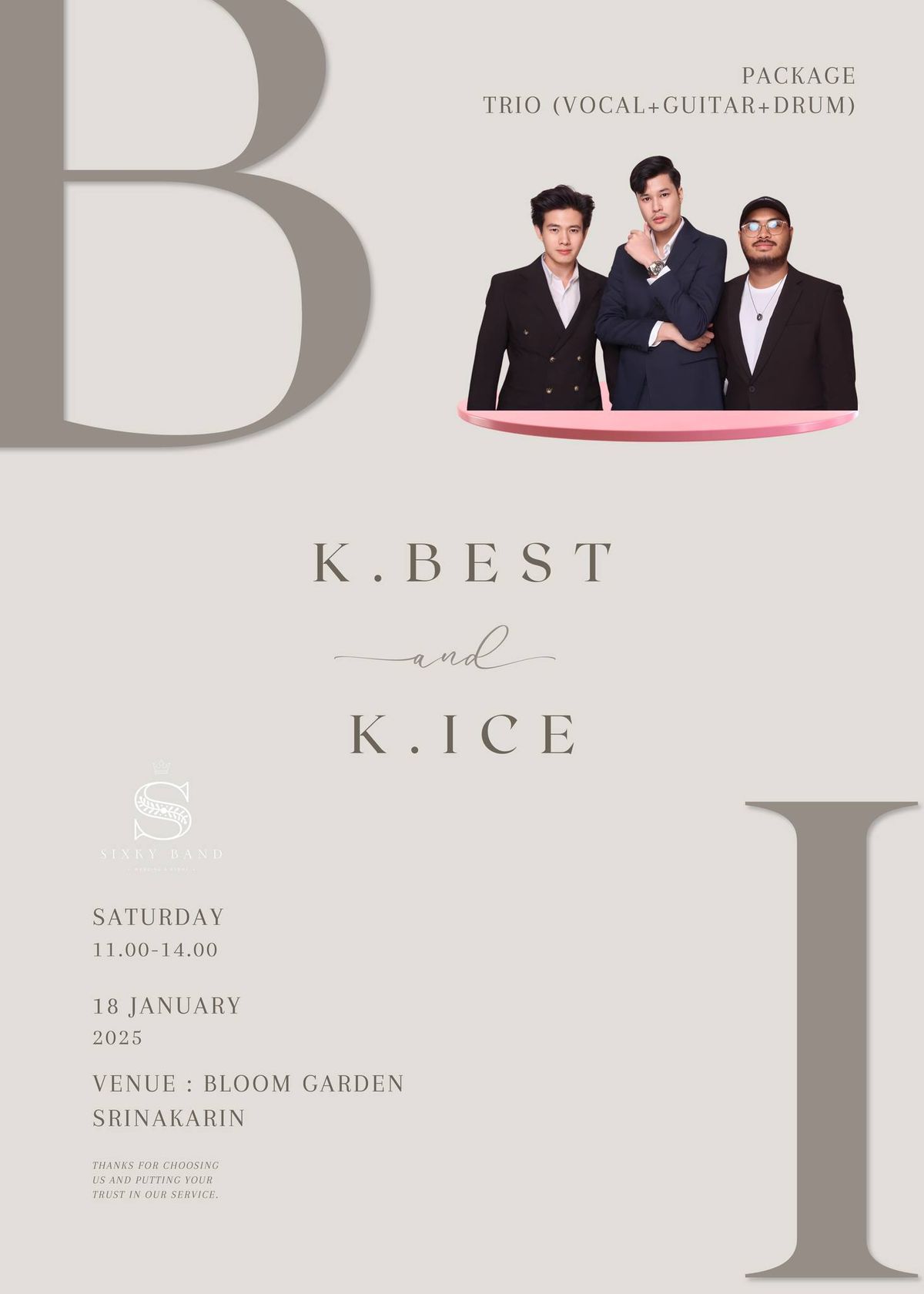 Wedding :  K.Ice & K.Best \ud83d\udc8d