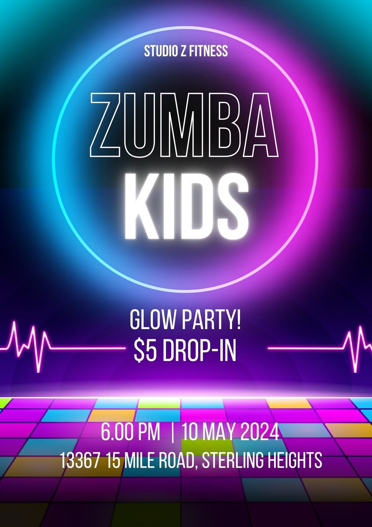 Zumba\u00ae\ufe0f Kids Glow Party!