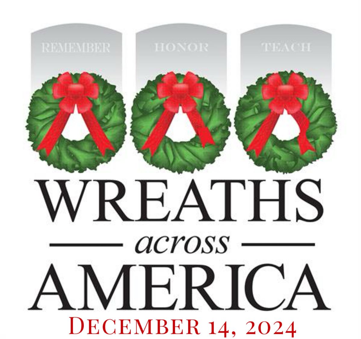 Wreaths Across America Ceremony at Sky View Memorial 