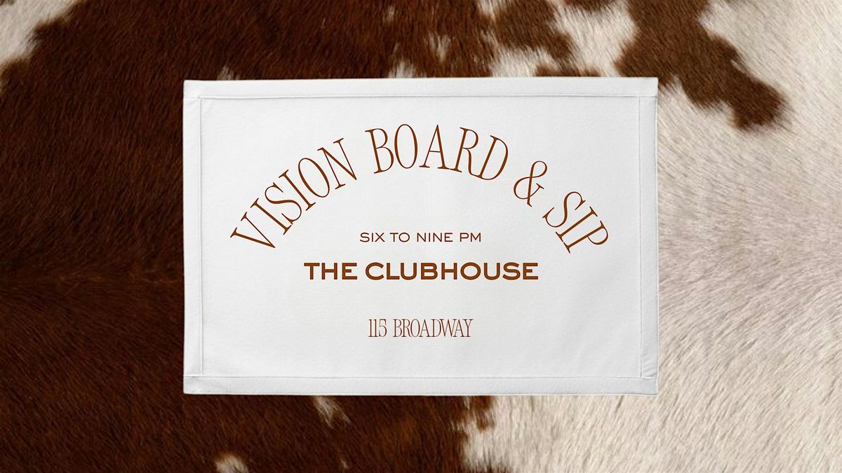 Vision Board & Sip Party: Manifest Your 2026 Goals
