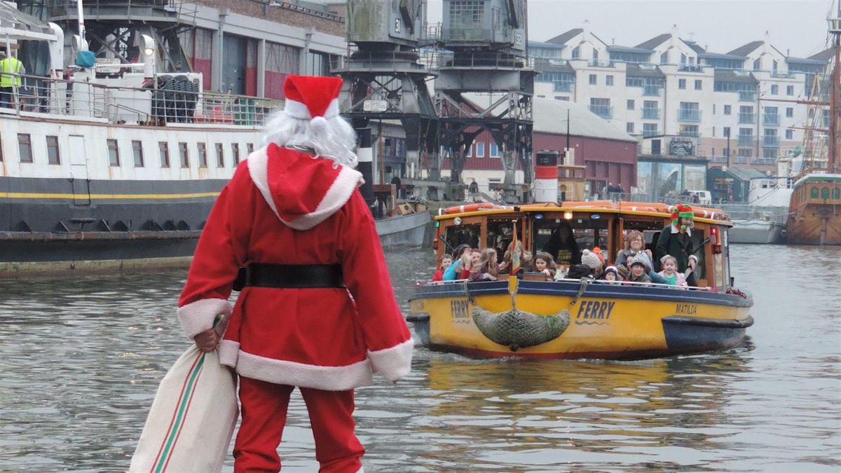 Father Christmas on The Harbourside