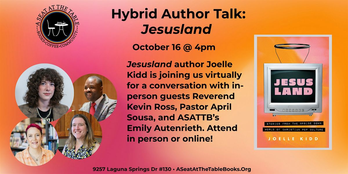 Hybrid Author Talk: Jesusland