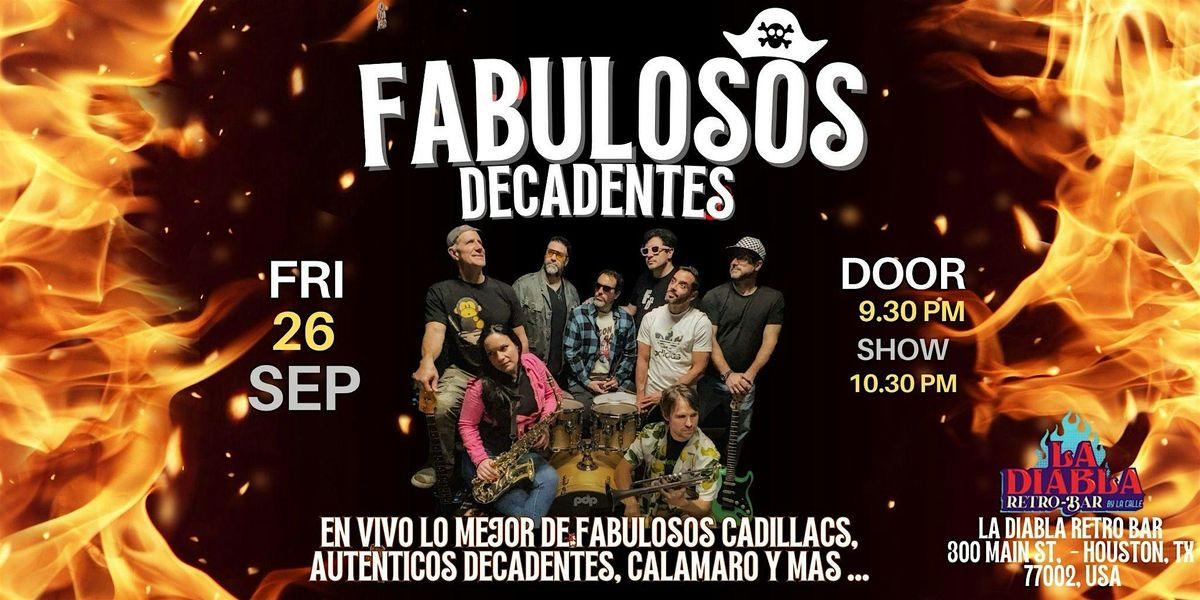 Fabulosos Decadentes LIVE at La Diabla Retro Bar
