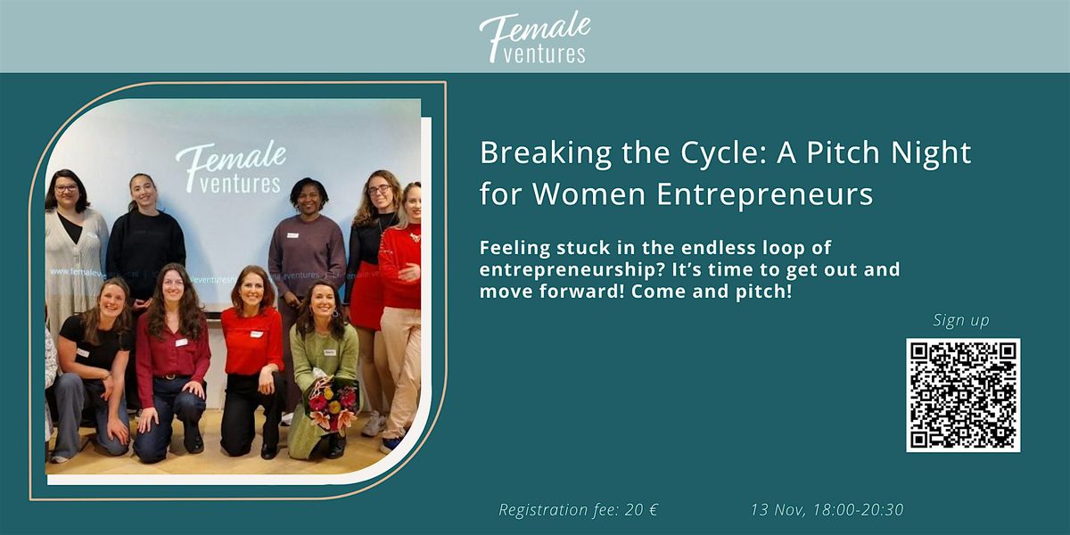 Breaking the Cycle: A Pitch Night for Women Entrepreneurs